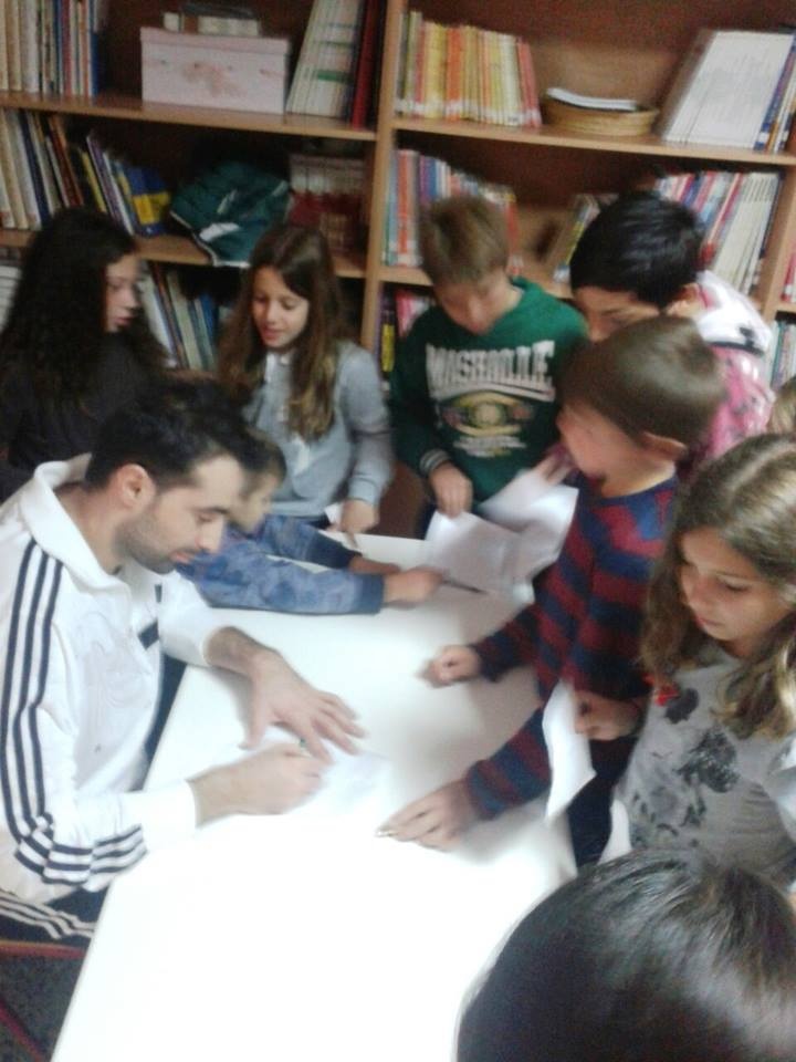 ΠΑΟΚ: Κοντά στα παιδιά ο Χαλαραμπίδης (photos)