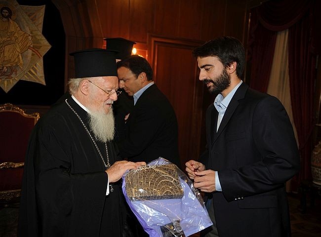 Ολυμπιακός: Στο Οικουμενικό Πατριαρχείο η ομάδα πόλο (photos)