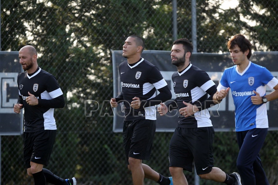ΠΑΟΚ: «Τεστ» με τους Νέους (photos+video)