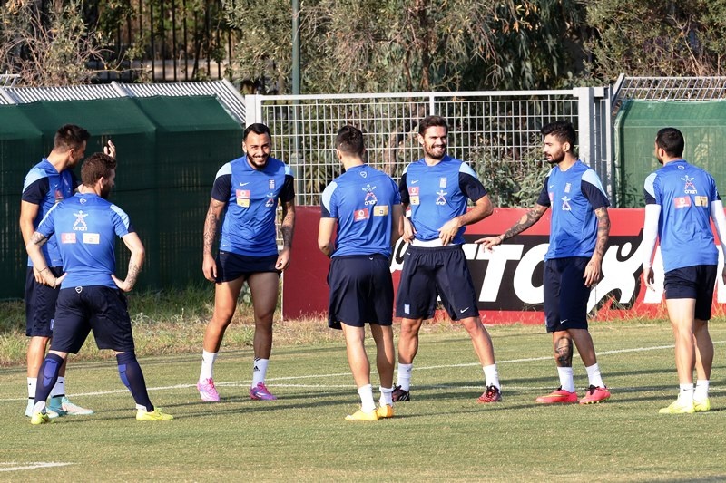 Εθνική Ελλάδας: Παρουσία Σαρρή η προπόνηση (photos)