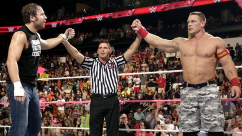 Raw: Πρόωρη σύγκρουση Cena με Ambrose (photos+videos)