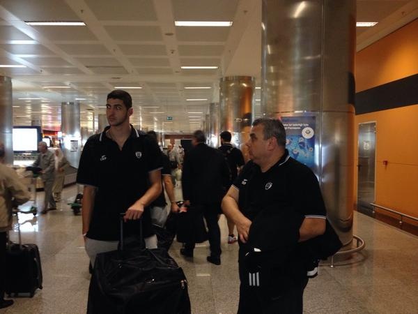 ΠΑΟΚ: Έφτασε στην Τουρκία (photos+video)