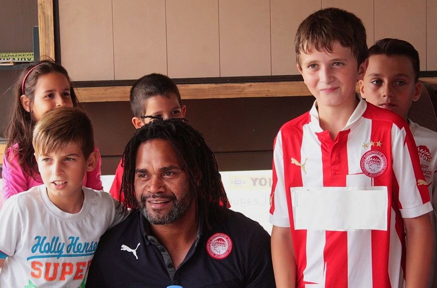 Ολυμπιακός: Αγιασμός στις ακαδημίες στο Ηράκλειο (photos)