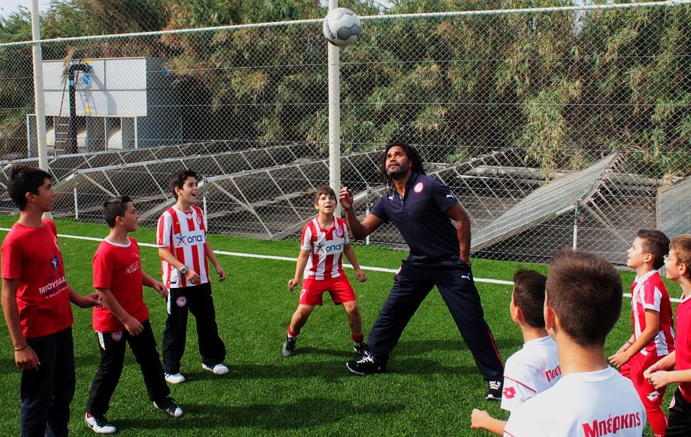 Ολυμπιακός: Αγιασμός στις ακαδημίες στο Ηράκλειο (photos)