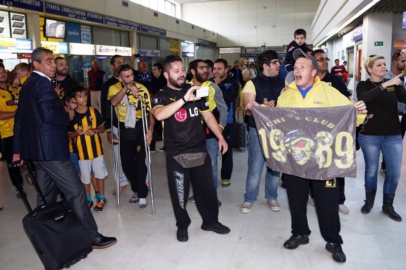 ΑΕΚ: Αποθέωση στα Χανιά (photos)