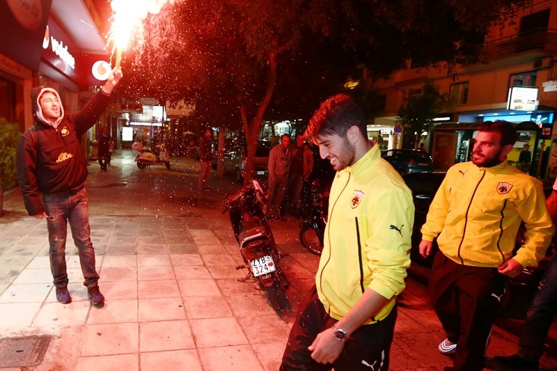 ΑΕΚ: Στην Original Χανίων Πεταυράκης και Ντούνης (photos)
