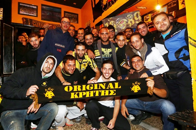 ΑΕΚ: Στην Original Χανίων Πεταυράκης και Ντούνης (photos)