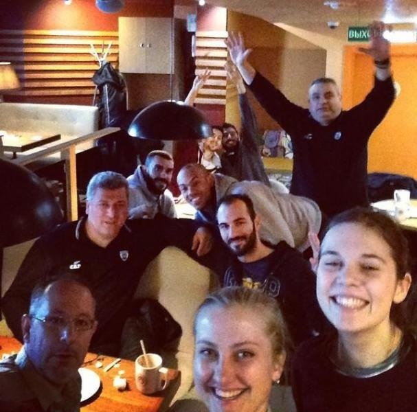 ΠΑΟΚτζήδικος καφές στο Κράσνονταρ (photos)