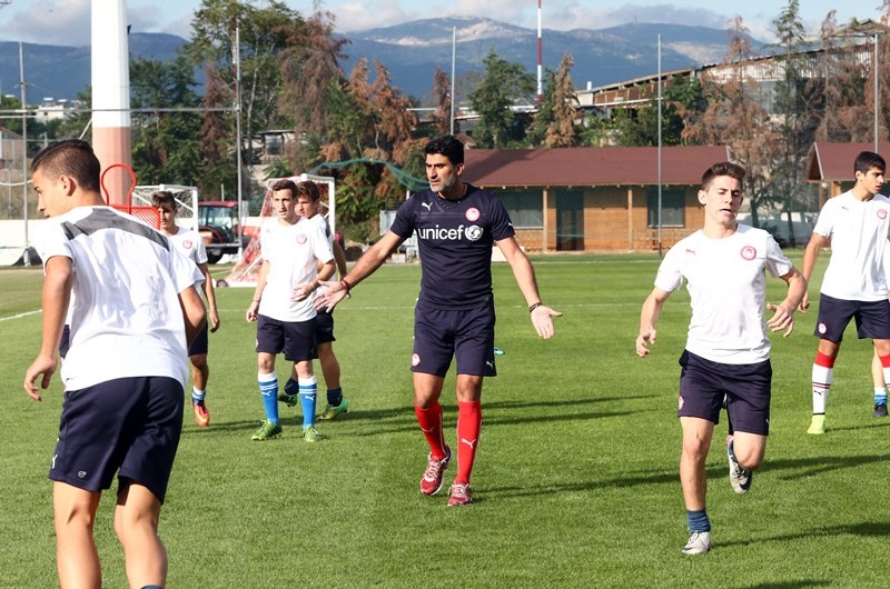 Ολυμπιακός: Πρώτο Elite Group με Μίτσελ (photos)