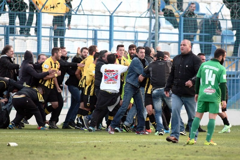 Αχαρναϊκός – ΑΕΚ 1-2: Το ξέσπασμα χαράς στο τέλος (photos)