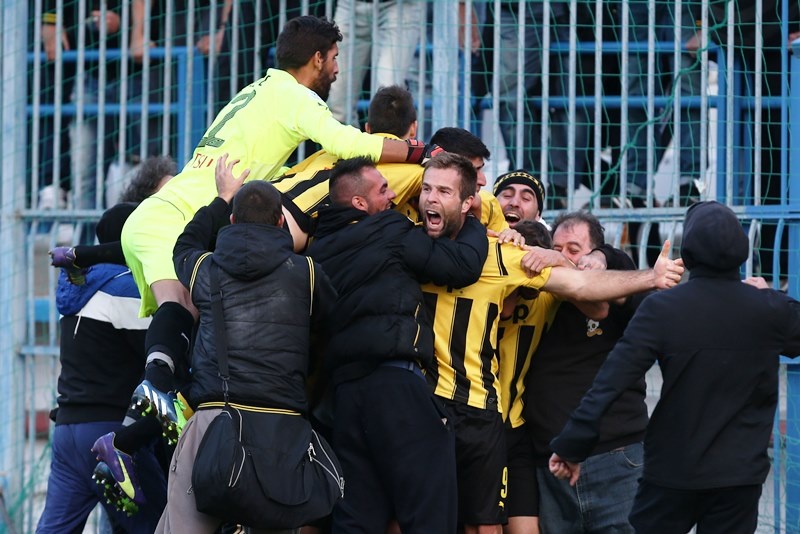 Αχαρναϊκός – ΑΕΚ 1-2: Το ξέσπασμα χαράς στο τέλος (photos)