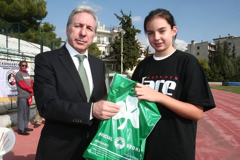 Ο Παναθηναϊκός κατά του ρατσισμού (photos)