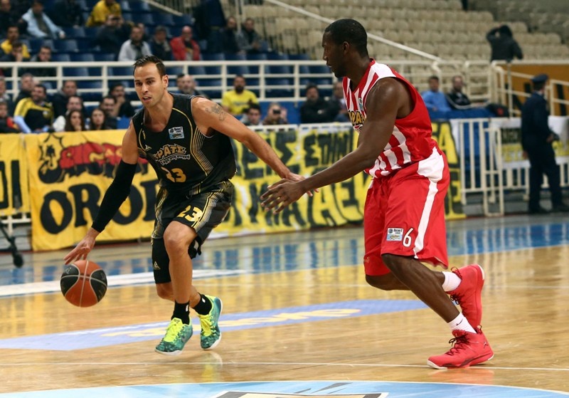Basket League ΣΚΡΑΤΣ: ΑΕΚ - Ολυμπιακός 62-81 (photos)