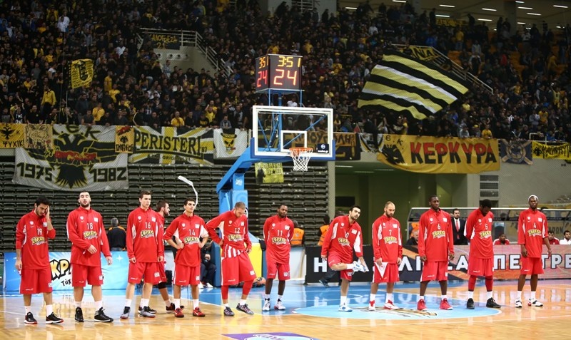 Basket League ΣΚΡΑΤΣ: ΑΕΚ - Ολυμπιακός 62-81 (photos)
