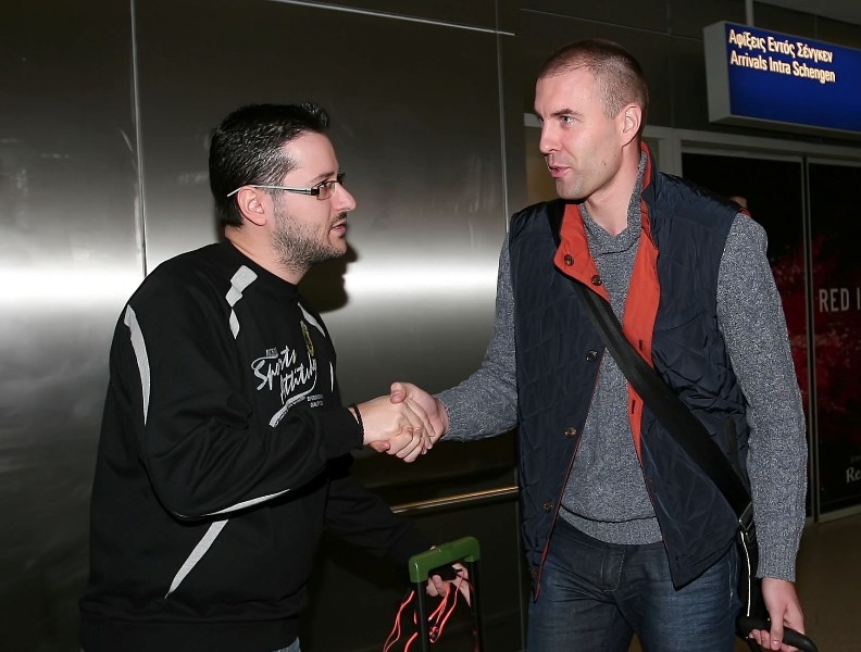 ΑΕΚ: Στην Ελλάδα ο Ντελινινκάιτις (photos)