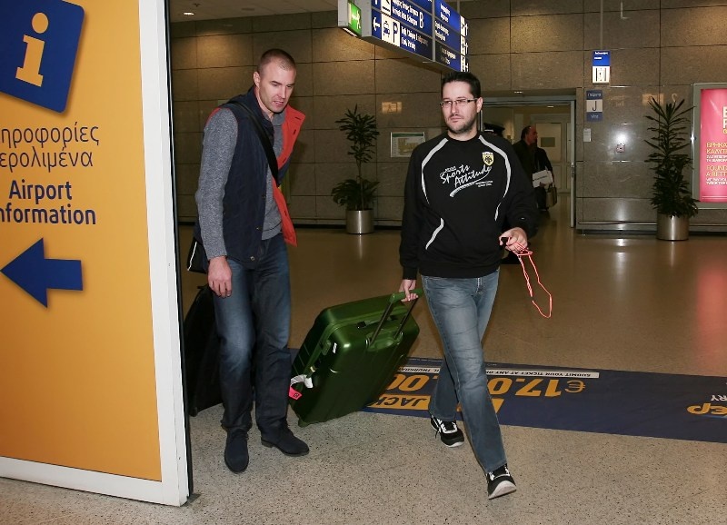 ΑΕΚ: Στην Ελλάδα ο Ντελινινκάιτις (photos)