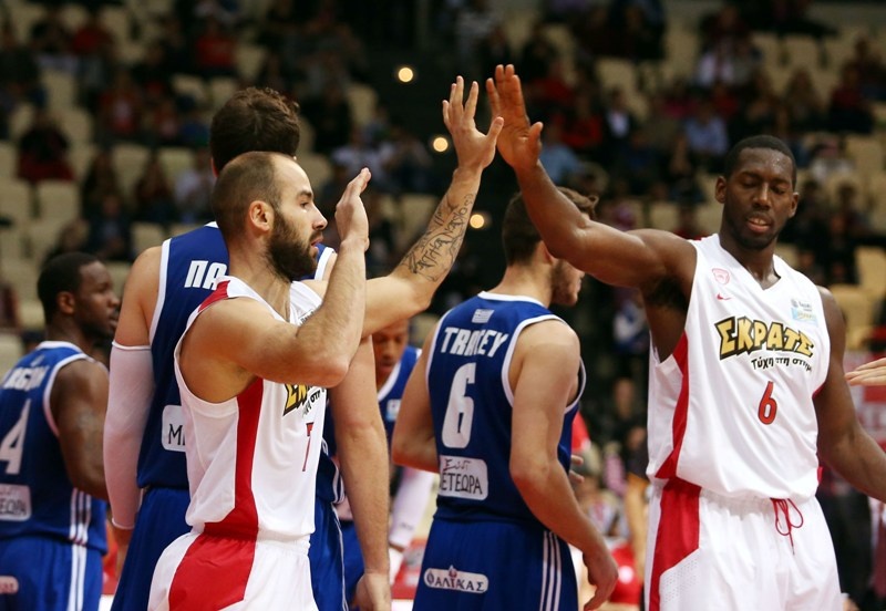 Basket League: Ολυμπιακός - Τρίκαλα BC 87-72 (photos)
