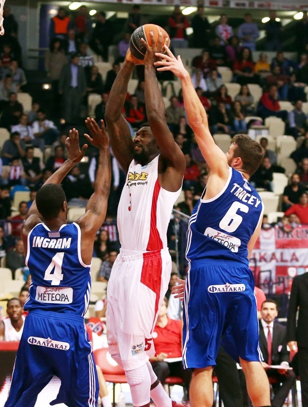 Basket League: Ολυμπιακός - Τρίκαλα BC 87-72 (photos)