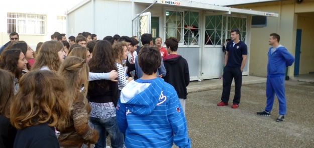 Κόροιβος Αμαλιάδας: Στο 1ο Γυμνάσιο (photos)