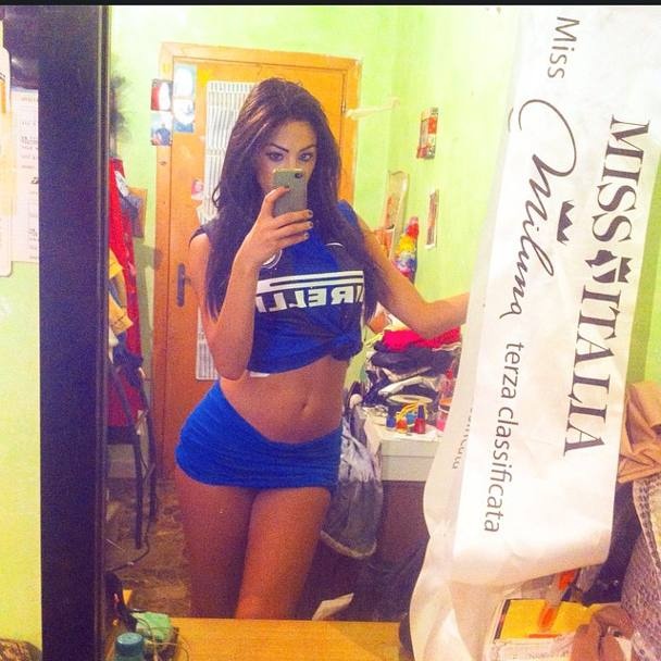 Ίντερ: Η «καυτή» οπαδός που... τελείωσε τον Ματσάρι! (photos)