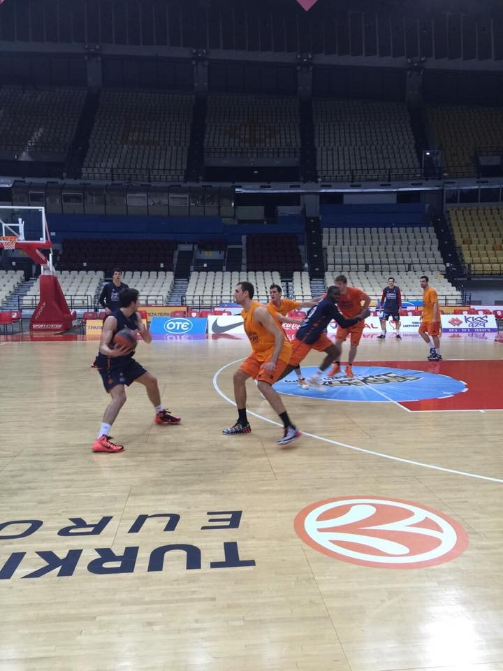 Βαλένθια: Με... Λαφαγιέτ η προπόνηση στο ΣΕΦ (photos)