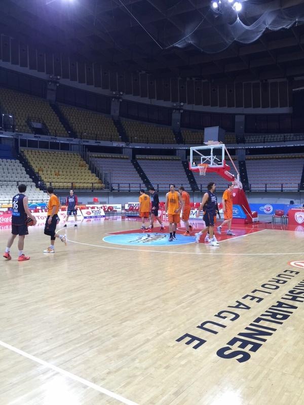 Βαλένθια: Με... Λαφαγιέτ η προπόνηση στο ΣΕΦ (photos)
