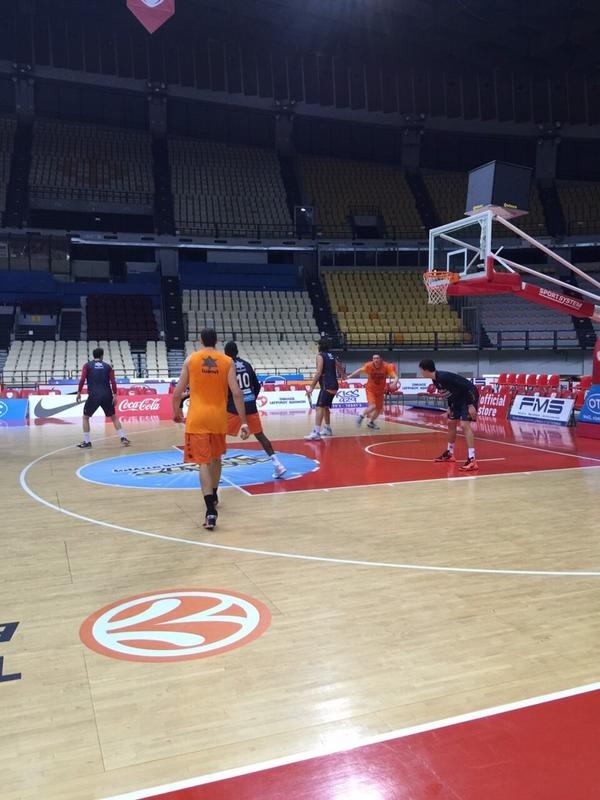 Βαλένθια: Με... Λαφαγιέτ η προπόνηση στο ΣΕΦ (photos)