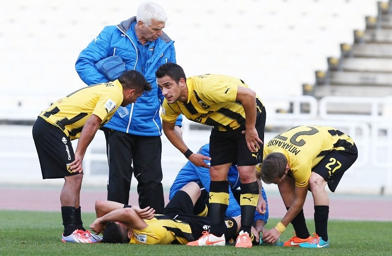 ΑΕΚ: Αγωνία για Μάνταλο (photos)