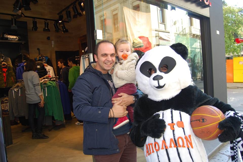 Απόλλωνας Πατρών: Νέα βόλτα η μασκότ (photos)