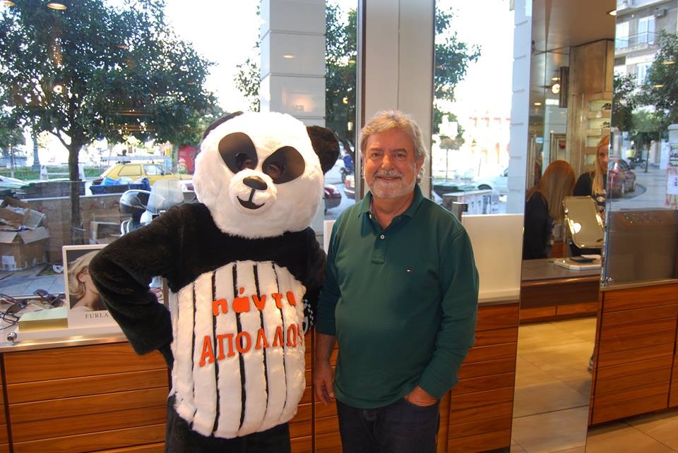 Απόλλωνας Πατρών: Νέα βόλτα η μασκότ (photos)