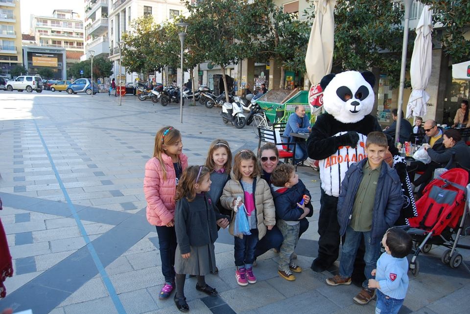 Απόλλωνας Πατρών: Νέα βόλτα η μασκότ (photos)