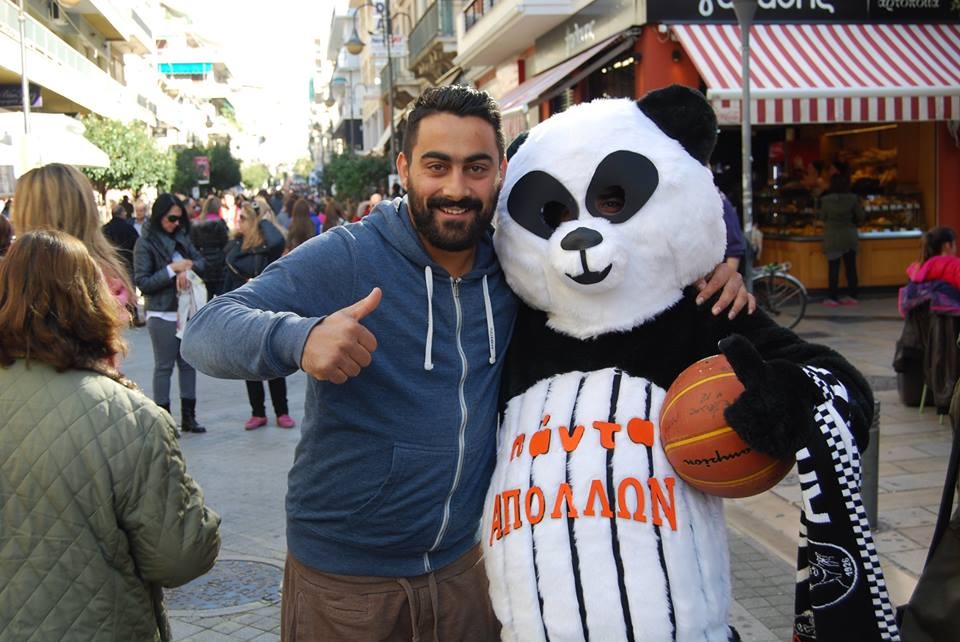 Απόλλωνας Πατρών: Νέα βόλτα η μασκότ (photos)