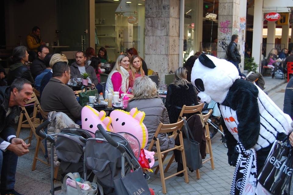 Απόλλωνας Πατρών: Νέα βόλτα η μασκότ (photos)