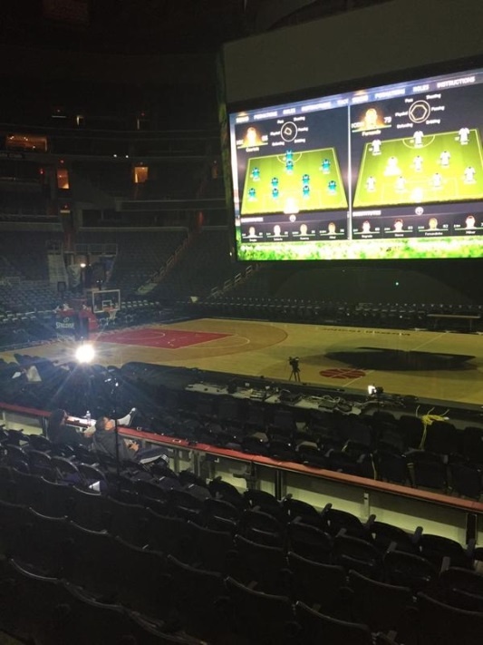 Ουάσινγκτον Ουίζαρντς: FIFA στη γιγαντοοθόνη