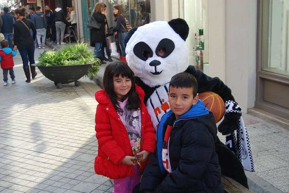 Απόλλωνας Πατρών: Νέα βόλτα η μασκότ (photos)