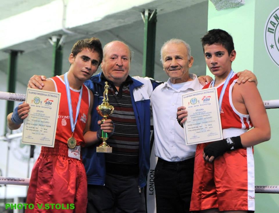 Παναθηναϊκός: Τρία Κύπελλα οι Πυγμάχοι (photos)