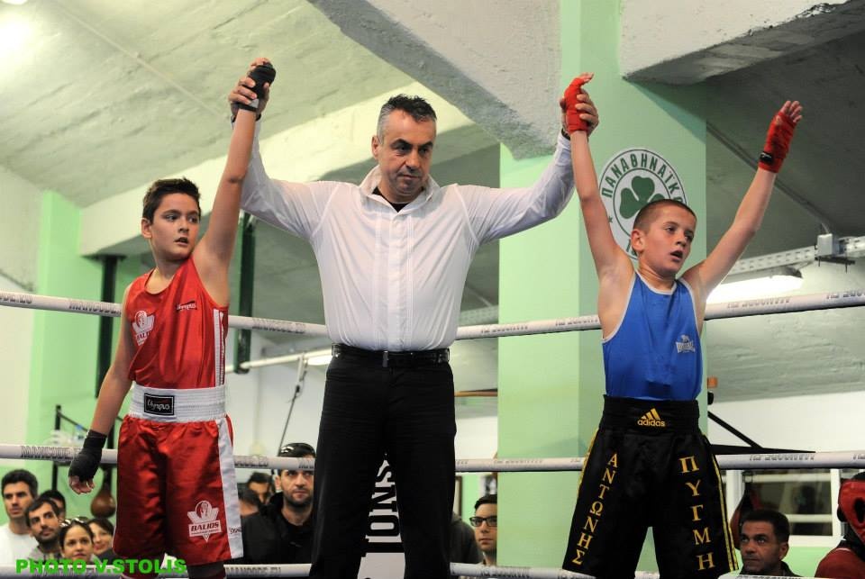 Παναθηναϊκός: Τρία Κύπελλα οι Πυγμάχοι (photos)