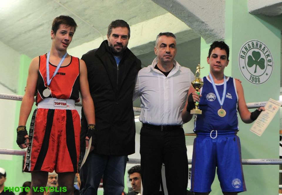 Παναθηναϊκός: Τρία Κύπελλα οι Πυγμάχοι (photos)
