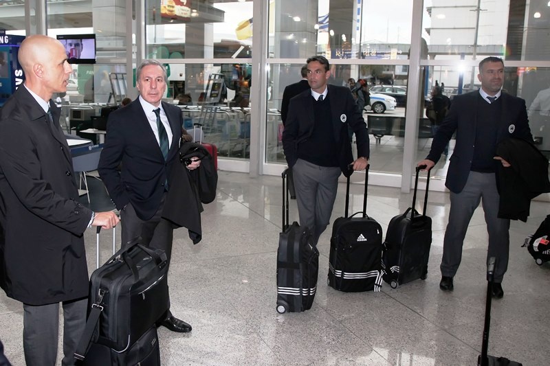 Παναθηναϊκός: Η αναχώρηση για την Μόσχα (photos)