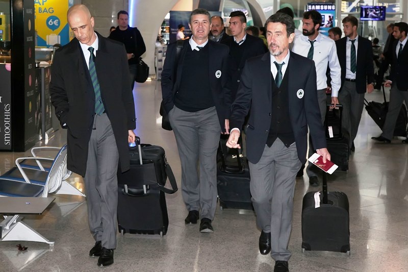 Παναθηναϊκός: Η αναχώρηση για την Μόσχα (photos)