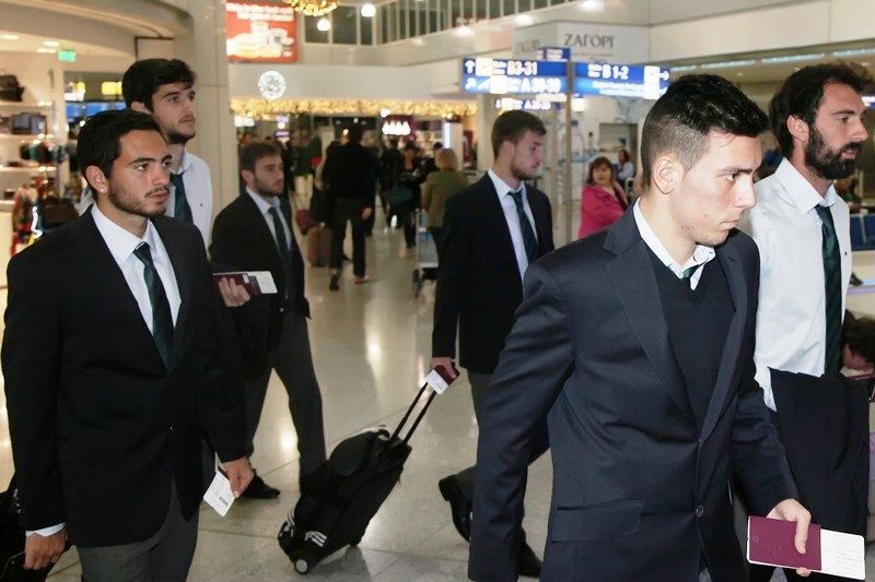 Παναθηναϊκός: Η αναχώρηση για την Μόσχα (photos)