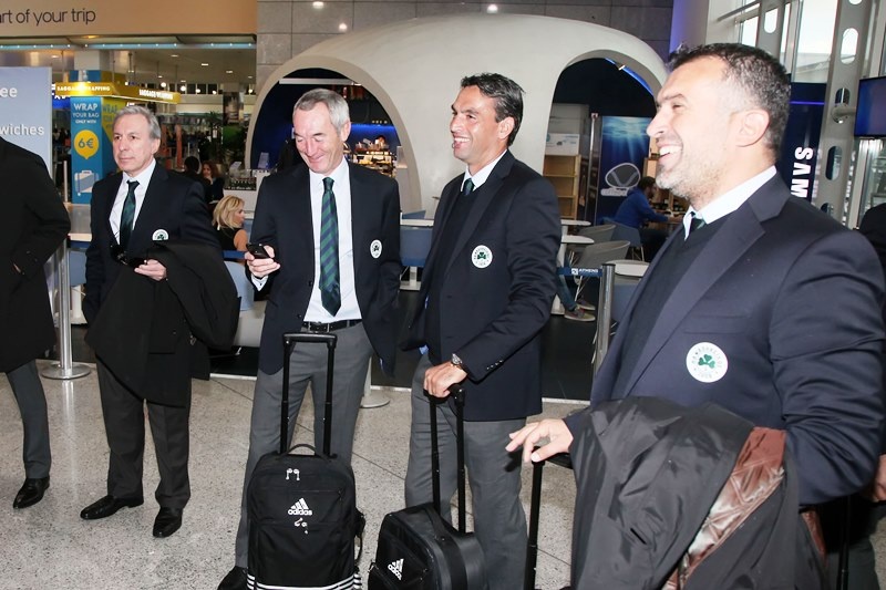 Παναθηναϊκός: Η αναχώρηση για την Μόσχα (photos)