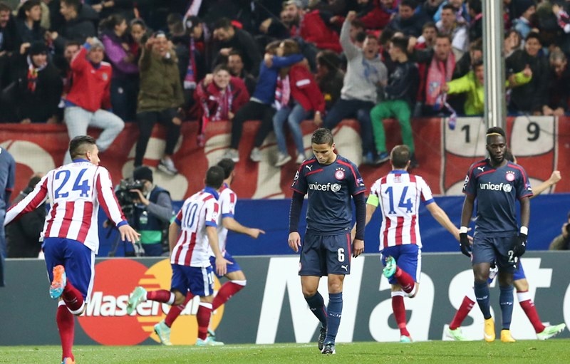 Ατλέτικο Μαδρίτης - Ολυμπιακός 4-0 (photos)