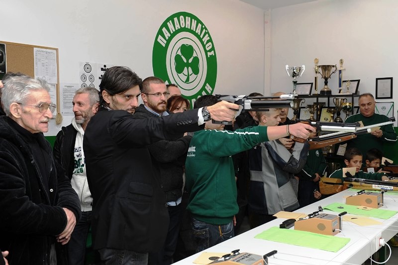 Ο Δ. Γιαννακόπουλος την πρώτη βολή! (photos)