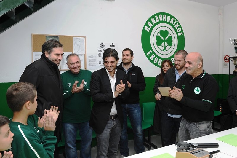 Ο Δ. Γιαννακόπουλος την πρώτη βολή! (photos)