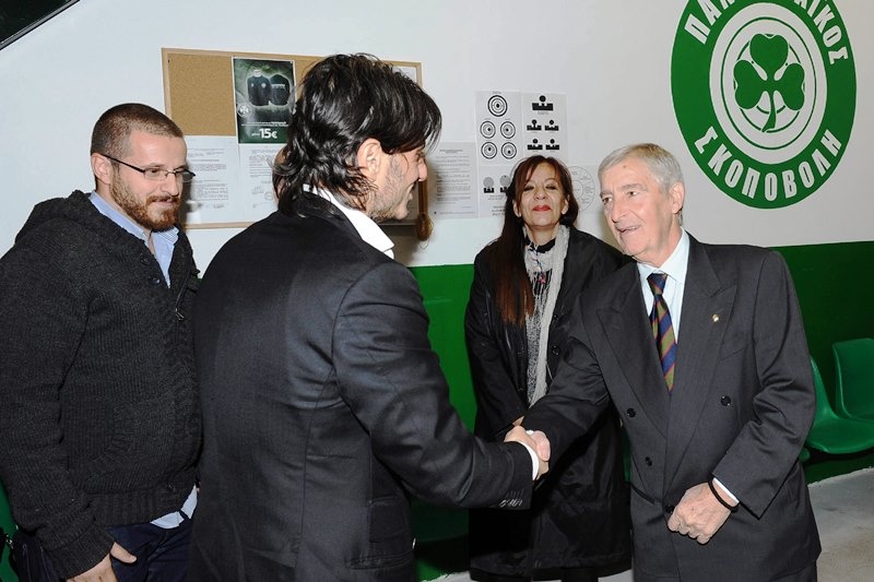 Ο Δ. Γιαννακόπουλος την πρώτη βολή! (photos)