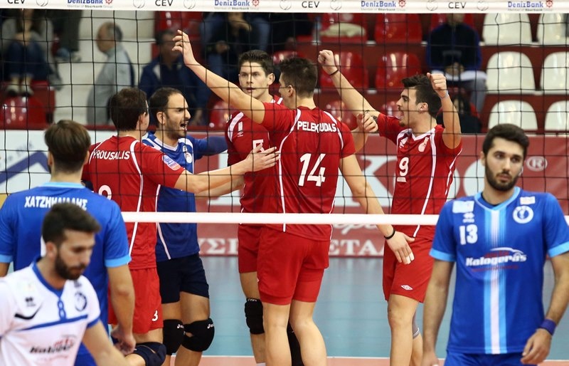 Volleyleague ΟΠΑΠ: Ολυμπιακός - ΜΕΝΤ 3-0 (photos)