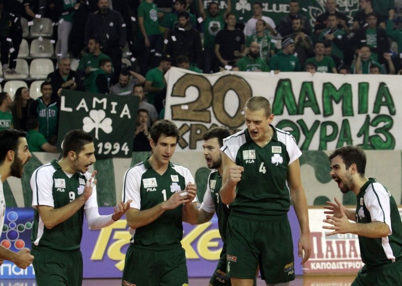 Παναθηναϊκός: Τα κλικ από τη Λαμία (photos)