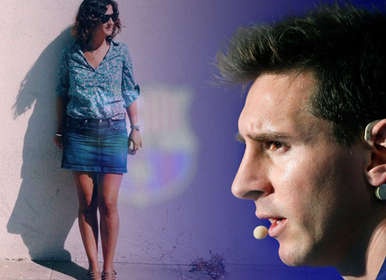 Η... σκιά του Μέσι στο Onsports: «Πιο απρόσιτος ο Ρονάλντο» (photos+videos)