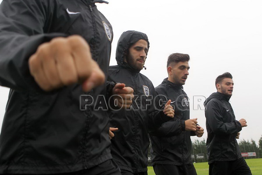 ΠΑΟΚ: Αισιοδοξία Τζιόλη, Κλάους, Τζαβέλλα (photos+video)